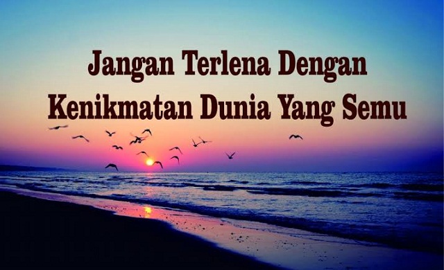 Hidup Bukanlah Soal Gengsi, Tetapi Kemanfaatan Diri Bagi Agama, Manusia Dan Kehidupan