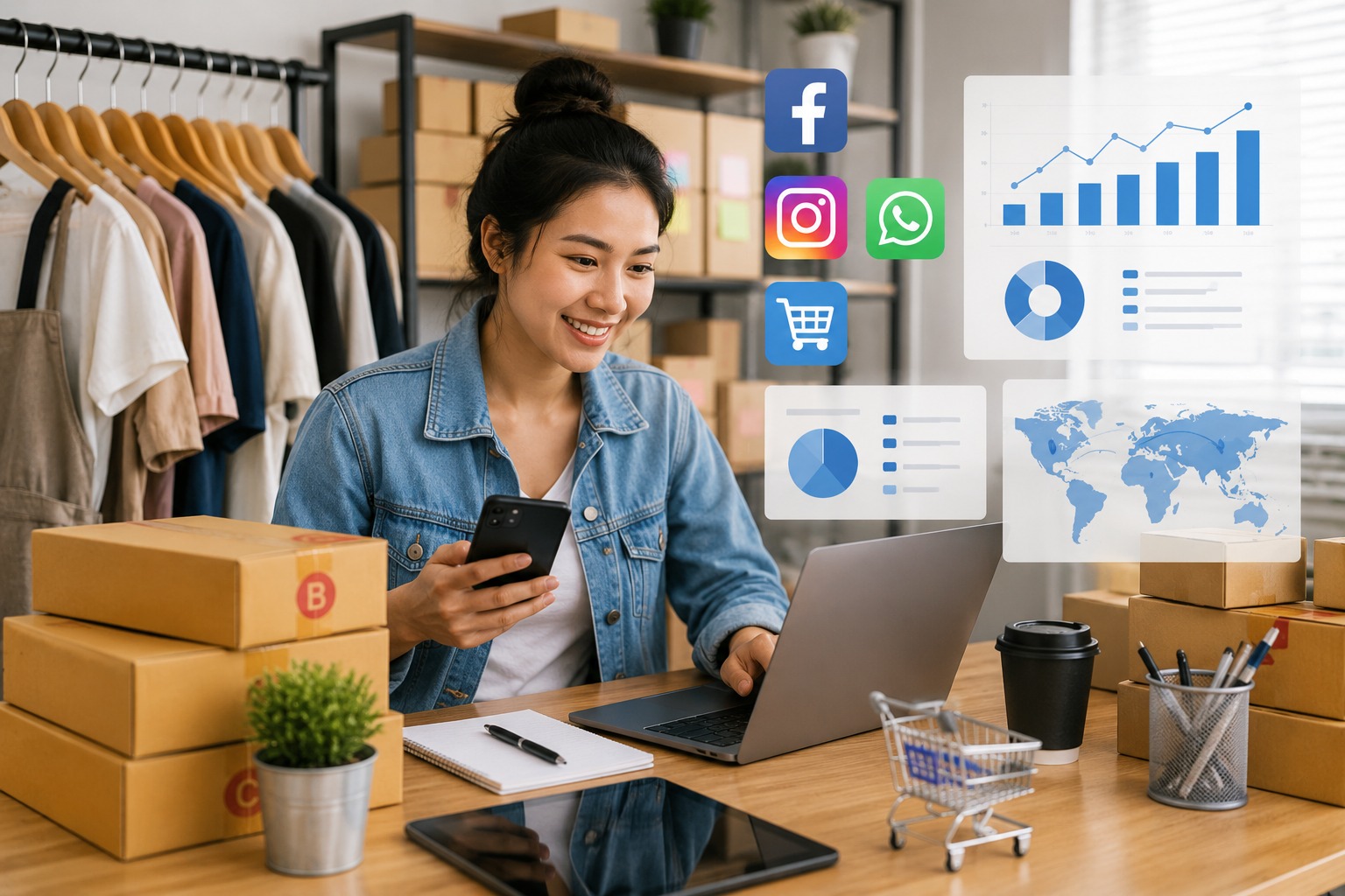 Pengembangan UMKM Digital: Strategi Modern untuk Meningkatkan Daya Saing Bisnis Kecil