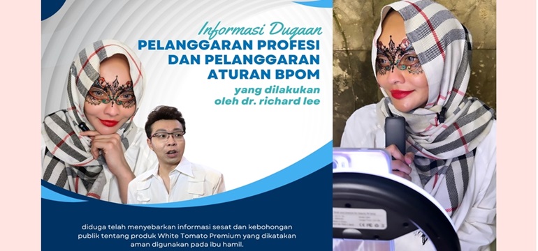 Surat Informasi Dugaan Pelanggaran Profesi untuk IDI