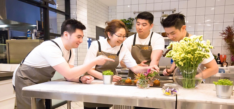 Terinspirasi dari BTS, Chef Asal Indonesia Ini CIptakan Dessert yang Menarik