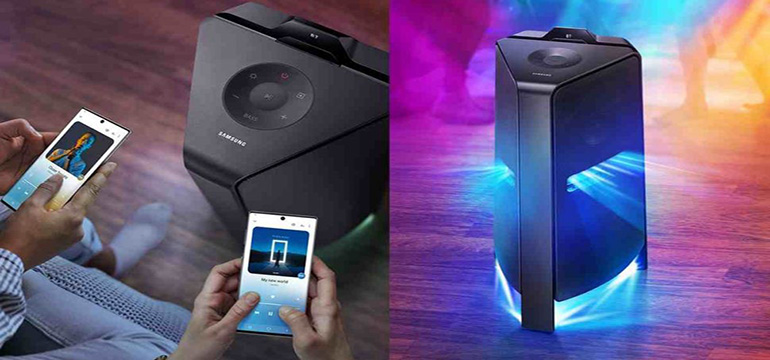 Samsung Giga Party Audio, Alat Speaker Portable Anti Air untuk Outdoor Maupun Indoor